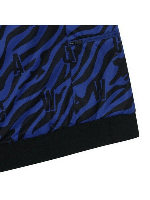 남성 지브라 패턴 티셔츠형 방풍 점퍼_WMUAA21601BUX