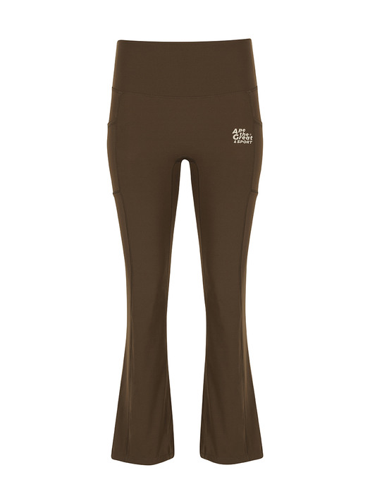 ATG FLARE LEGGINGS BROWN