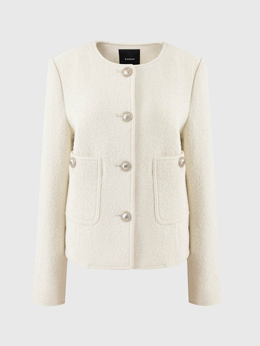 베카 트위드 울 자켓 / BECCA TWEED WOOL JACKET_4colors