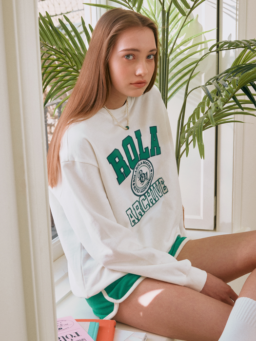 ROLA ARCHIVE SWEATSHIRT WHITE