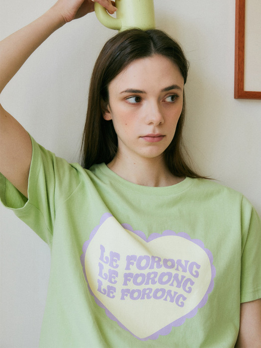 The Summer Romance T-shirt (Lime)
