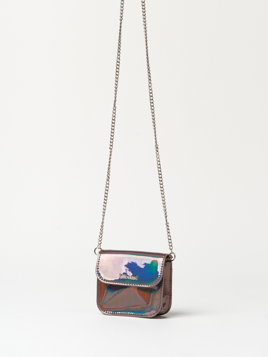Mini wallet bag_Silver