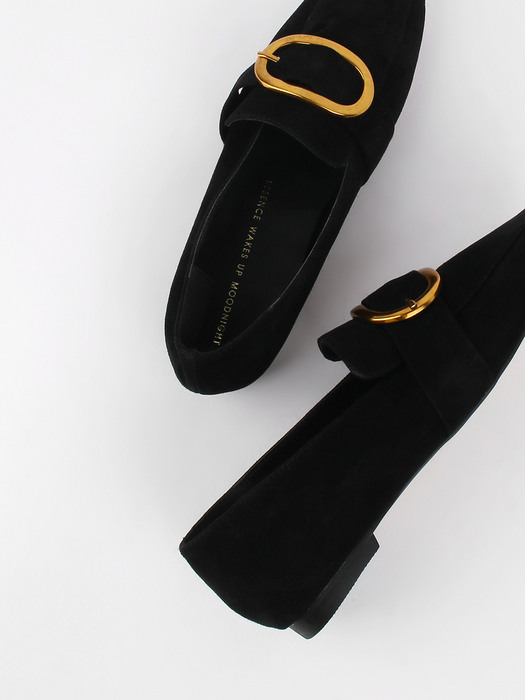 BELTED loafer - 2type 1cm 빈티지 벨트 레더 로퍼