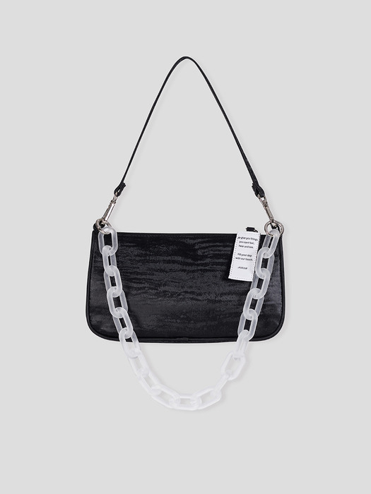 ENVELOPE WAVE BAG - BLACK