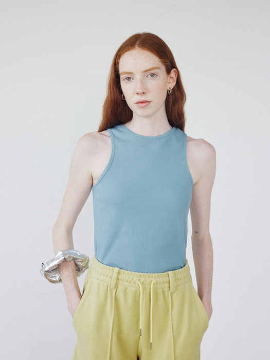 Reversible Hole Top_Baby Blue