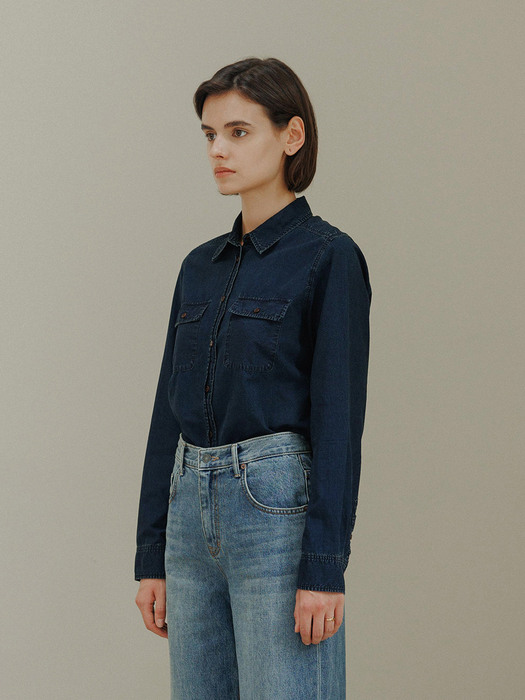 rudys denim shirt