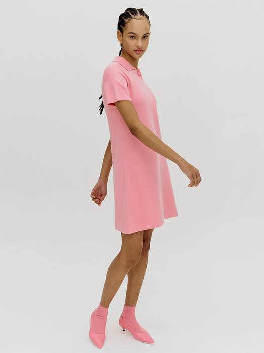 Emily Knit Dress - Sorbet Pink