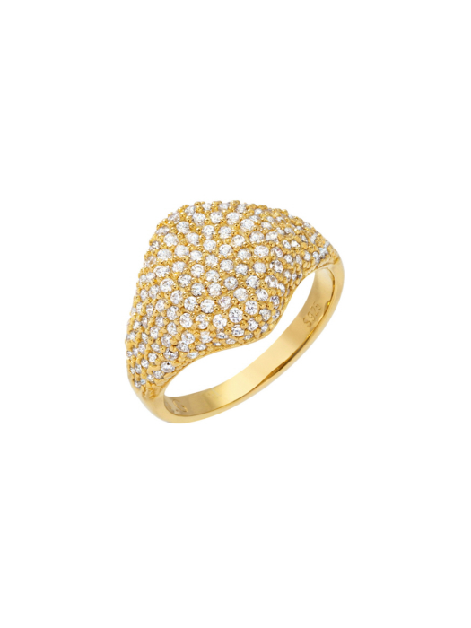 Eternity Pave Ring ( S925 )