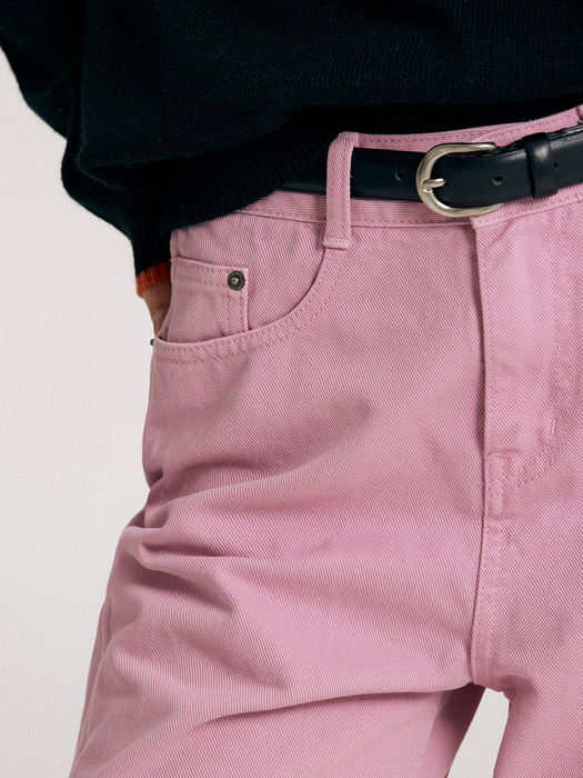 SPITALFIELDS Color cotton straight pants (2color)