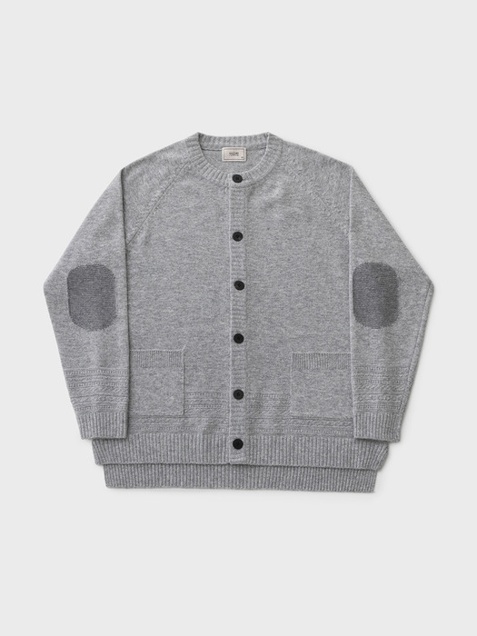 22AW Women Gentle Link Cardigan (Soft Gray)