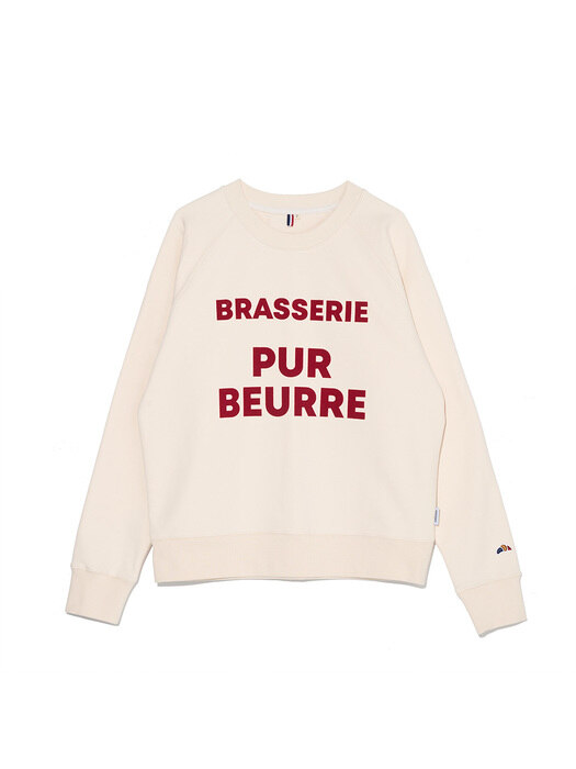 ep.7 BRASSERIE PUR BEURRE Sweatshirt (ECRU)