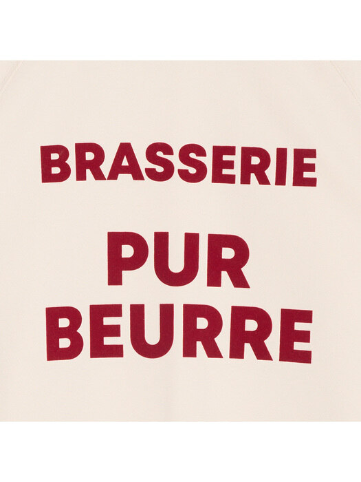 ep.7 BRASSERIE PUR BEURRE Sweatshirt (ECRU)