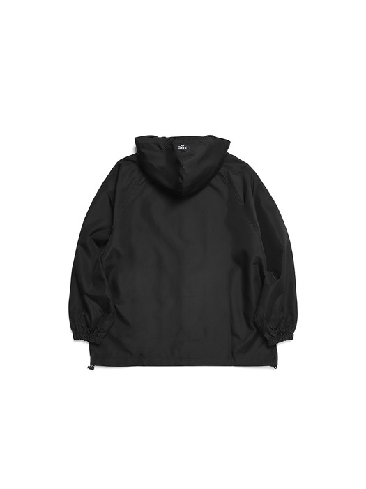 SMALL PINSCHER PATCH WINDBREAKER BLACK