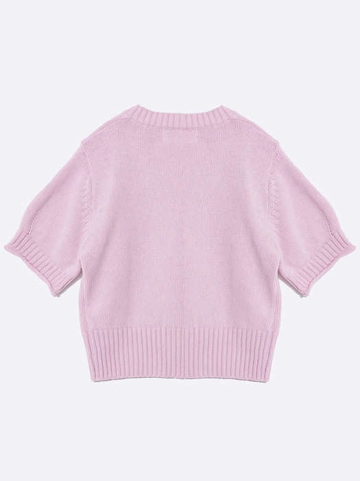 ROLLING BALLOON KNIT_LILAC