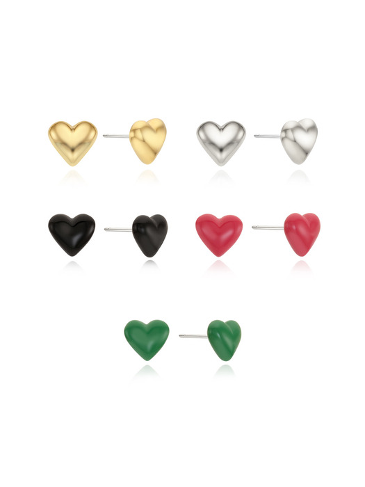 Colorful Heart Earrings_VH2313EA002B