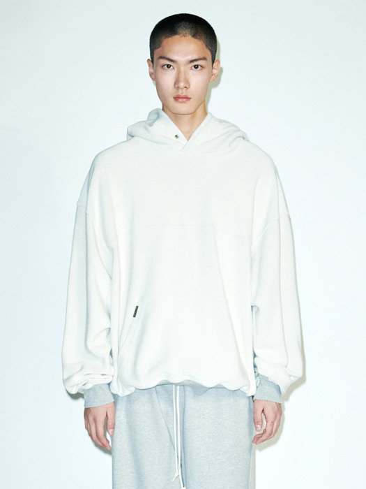 Inside Out Hoodie - Off White/Grey