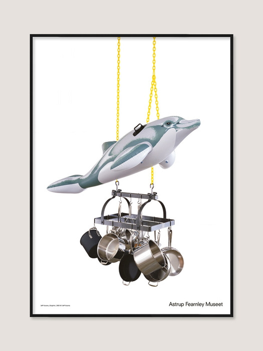[제프 쿤스] Dolphin (액자 포함) 50 x 70 cm