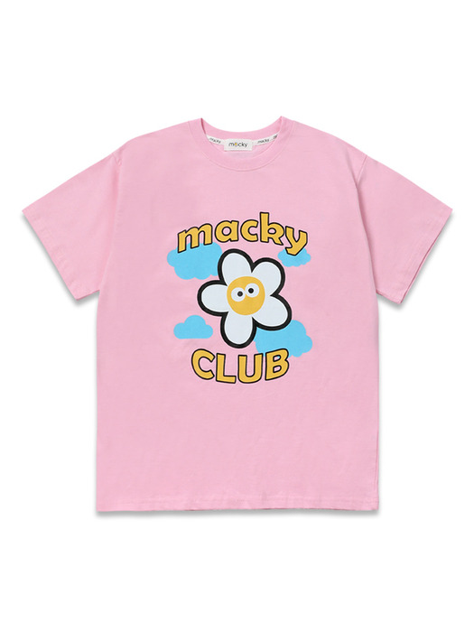 cloud T-shirt pink
