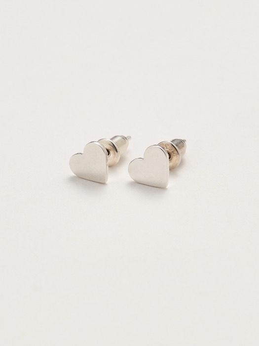 Mono Heart Earrings