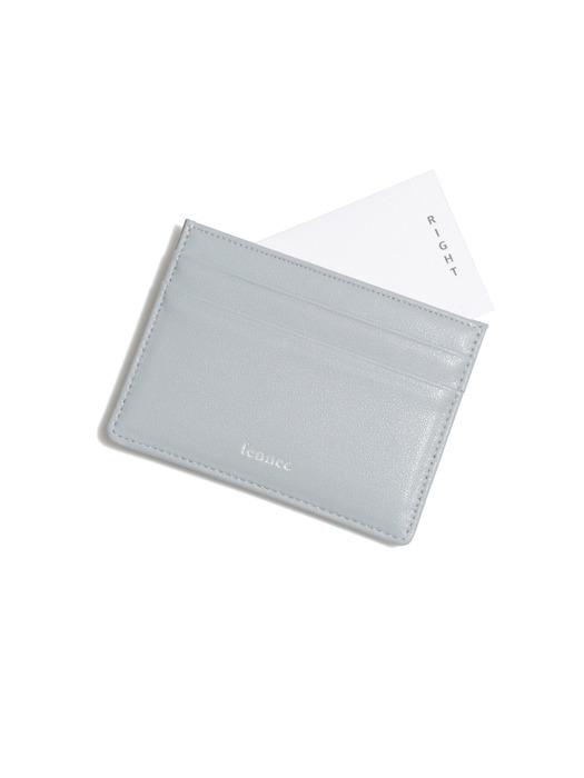 CIRCLE PADDING CARD SLOT - MID GREY