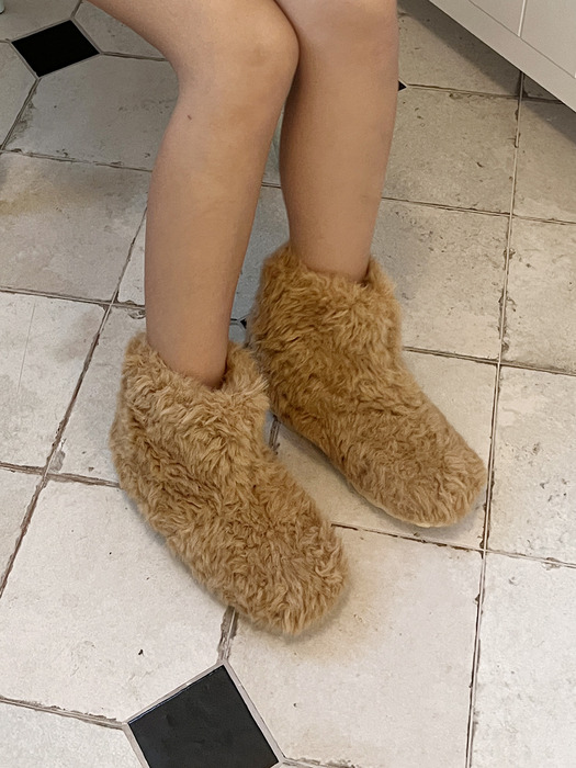 Jenny Ankle Fur Ugg Boots_3Colors