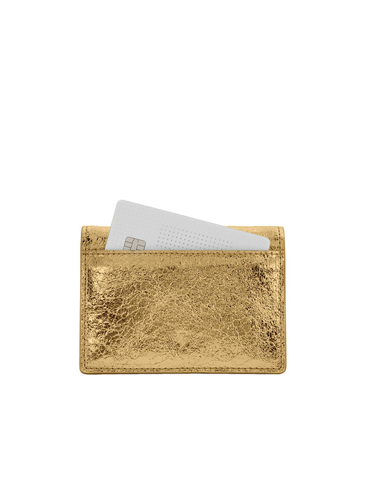 Easypass Amante Card Wallet With Chain Gold