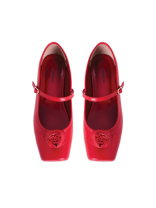 Rose Ballerina Flats - 2color