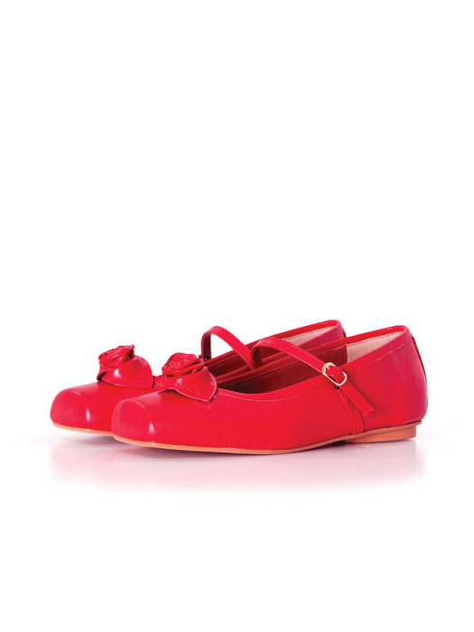 [단독]Rose Ballerina Flats - 2color