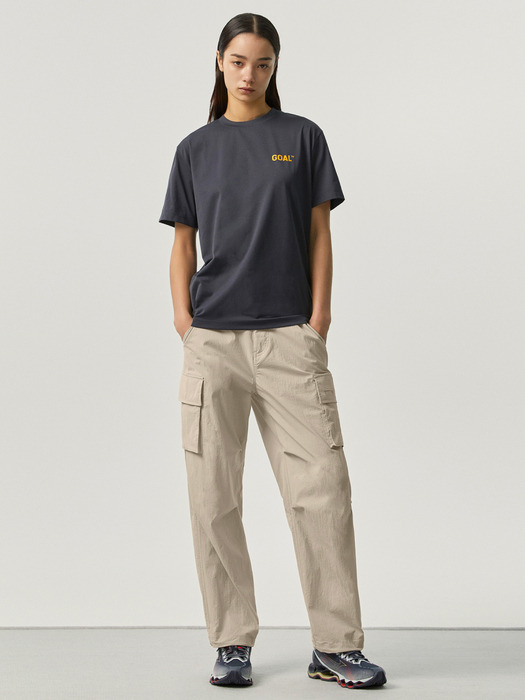 STRETCH NYLON CARGO PANTS (2 COLOR)