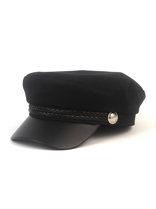 Punk Black Marine Cap 마린캡