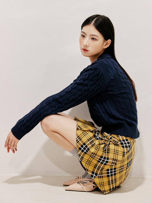 GABI Mini Skirt(가비)_YELLOW