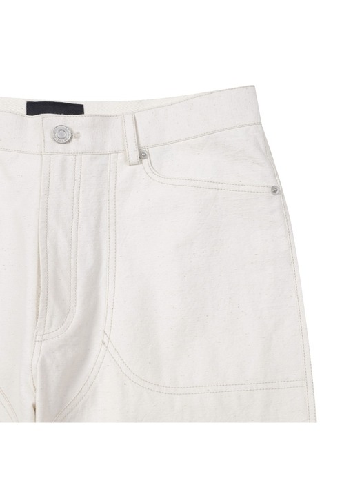 [black label] ivory cotton wide pants (set-up)_CLPAM24111IVX