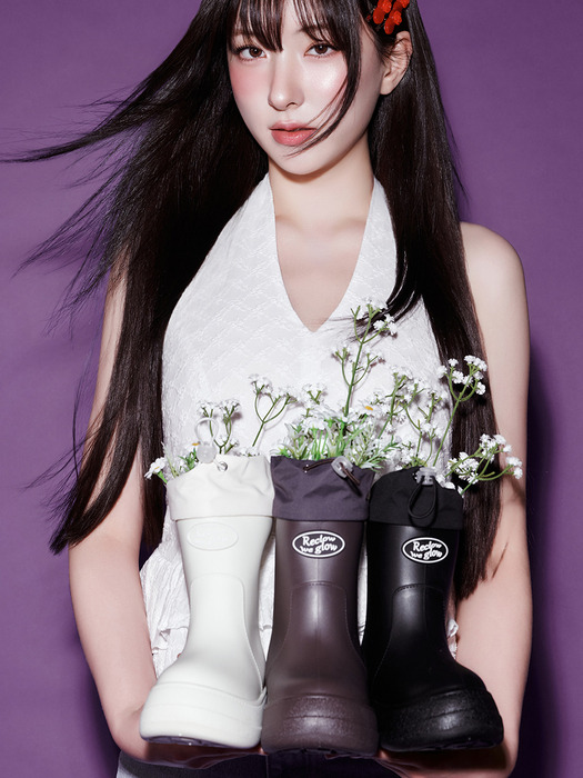 RE-RAIN SHIRRING 레인부츠 7 COLOR