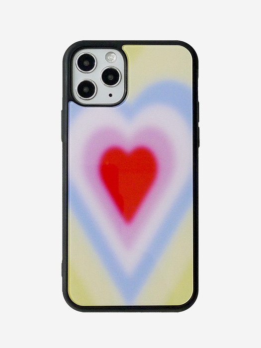 iPhone16시리즈입고[글라스/에폭시범퍼]Super Love Yellow Bumpercase