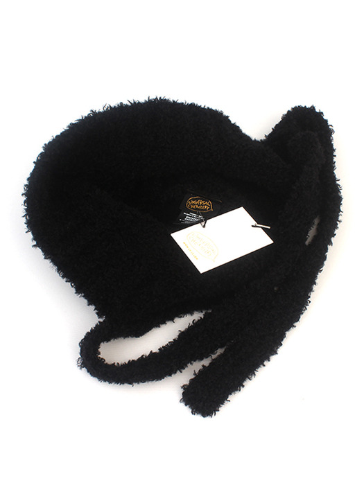 Bear Ear Fleece Black Balaclava 바라클라바