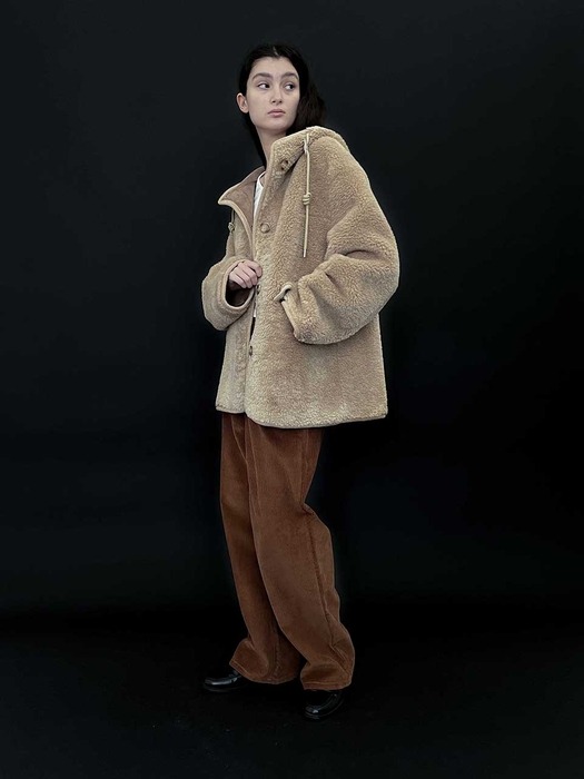 [24 WINTER][SALT Label] SAM CORDUROY PANTS_ CAMEL