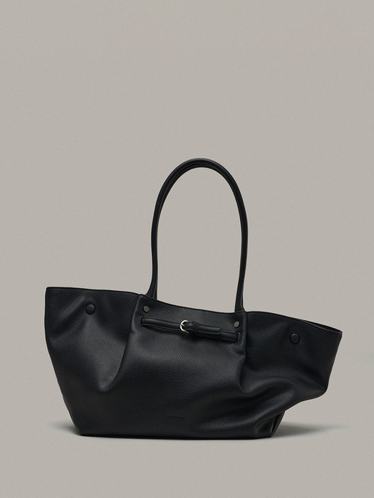 [류이서 PICK] [2차리오더] Blooming Shopper Bag Black 블루밍 쇼퍼백 블랙