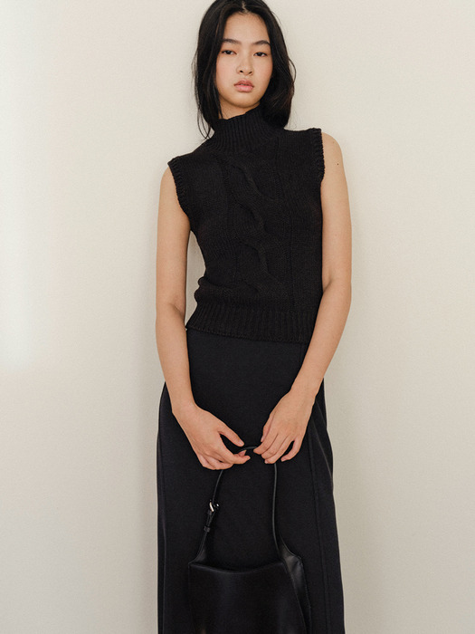 Lucius Gored Skirt Black