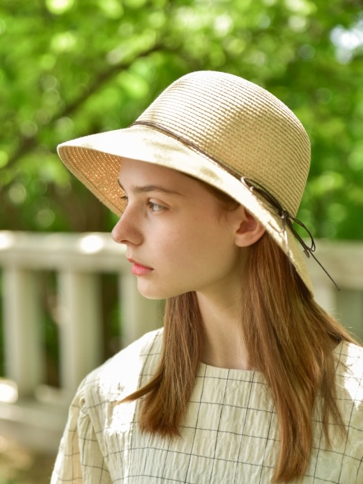 Lady Athens Panama Hat (Beige)