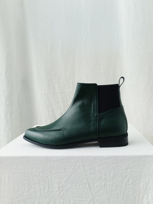 French Chelsea Boots Green