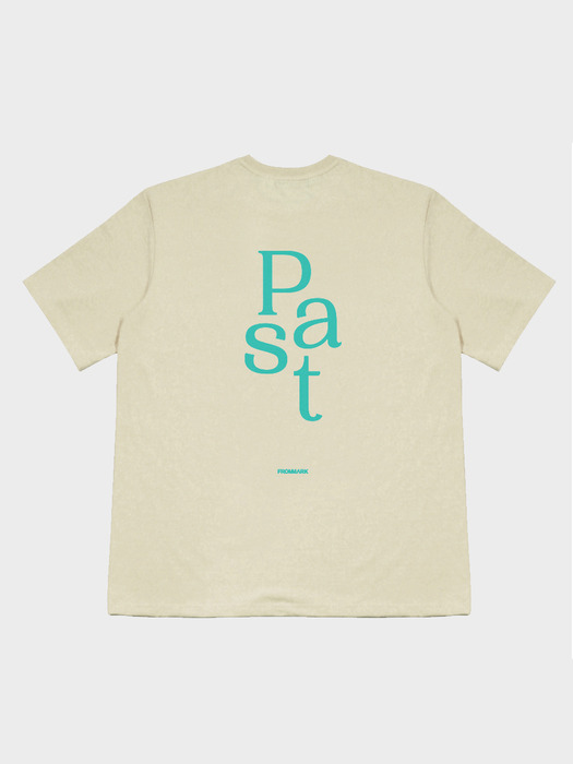 PAST STAIR GRAPHIC TEE - BEIGE