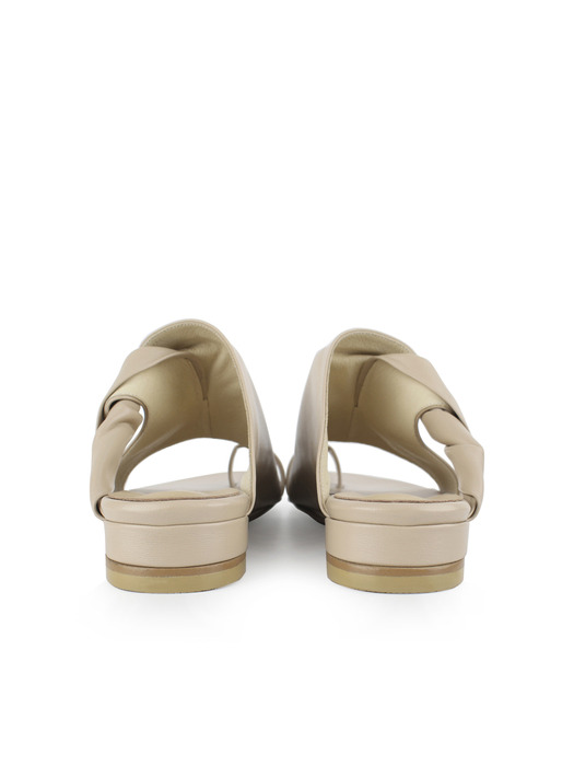 The Twisted Sandal / CG1044_PALE BEIGE