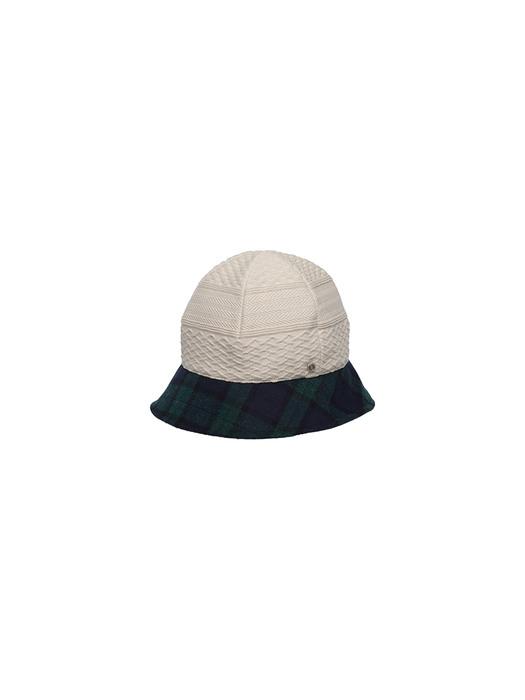 Classical Jane bell hat -Ivory