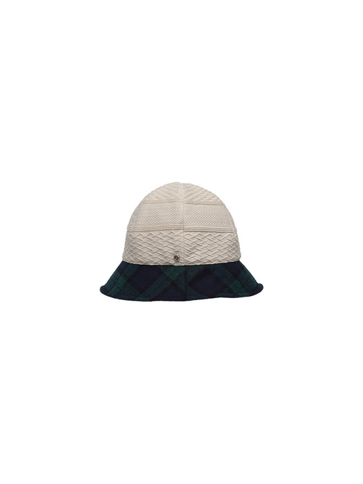 Classical Jane bell hat -Ivory