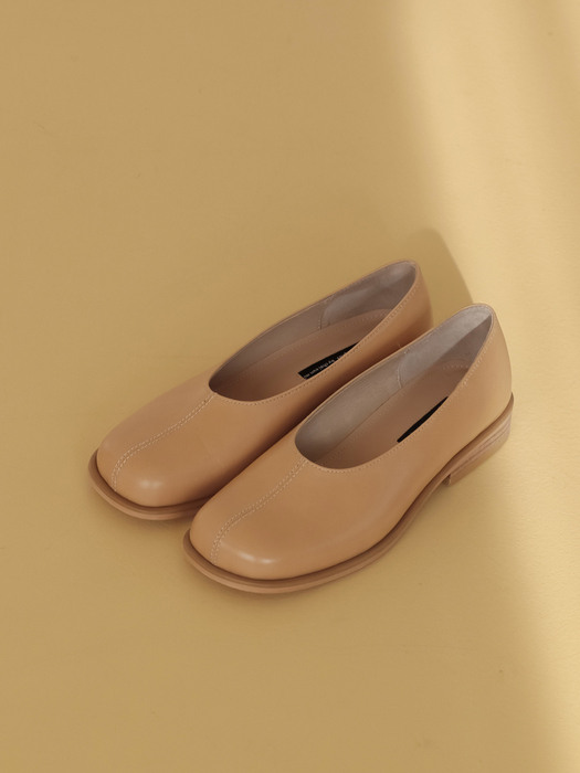mary flat loafer_beige