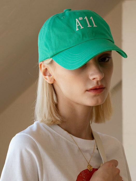 SI A11 Soft Ball Cap_Bright green