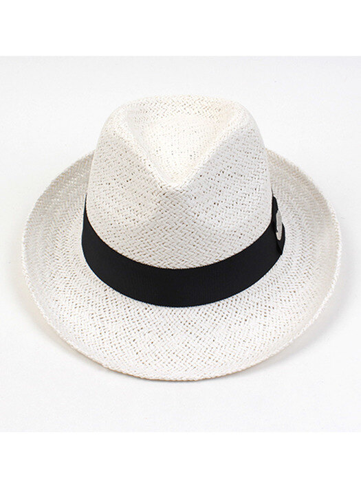 BU Summer White Long Fedora 여름페도라