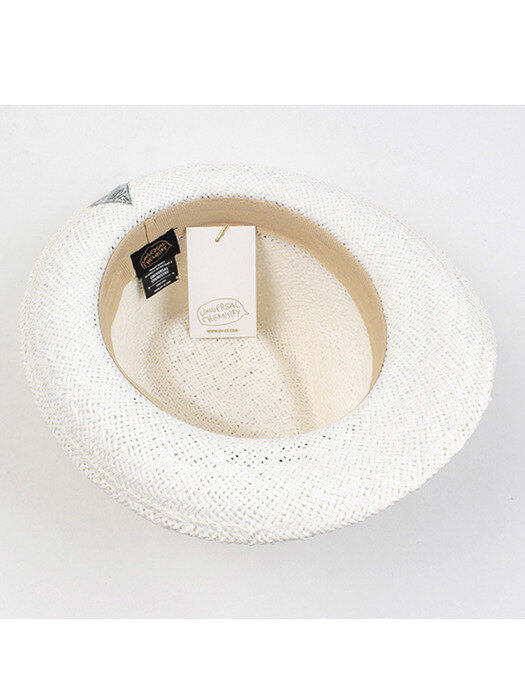 BU Summer White Long Fedora 여름페도라