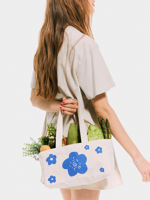 Flower Eco Bag_Blue