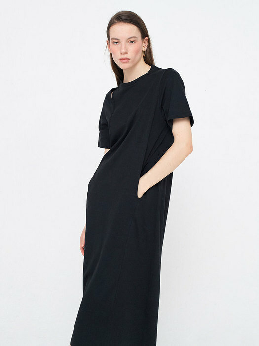 Jersey Long Dress_Black